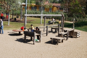 zona infantil Parc Francesc Macia - Malgrat de Mar